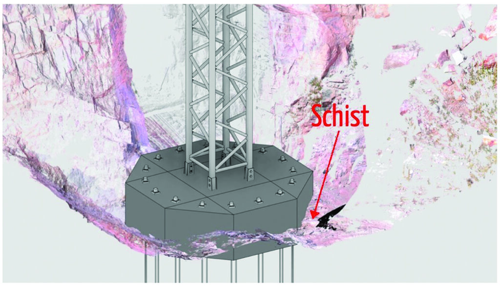 Base of Crane Illustration